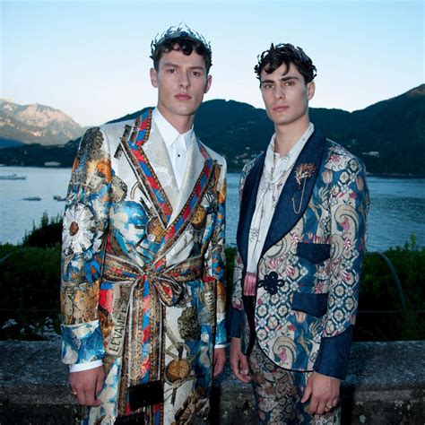 Male Patterned Boldness: Dolce & Gabbana’s Alta Sartoria ode 